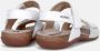 Mephisto AGAVE SILK Volwassenen Platte sandalenDames Sandalen Wit beige - Thumbnail 8