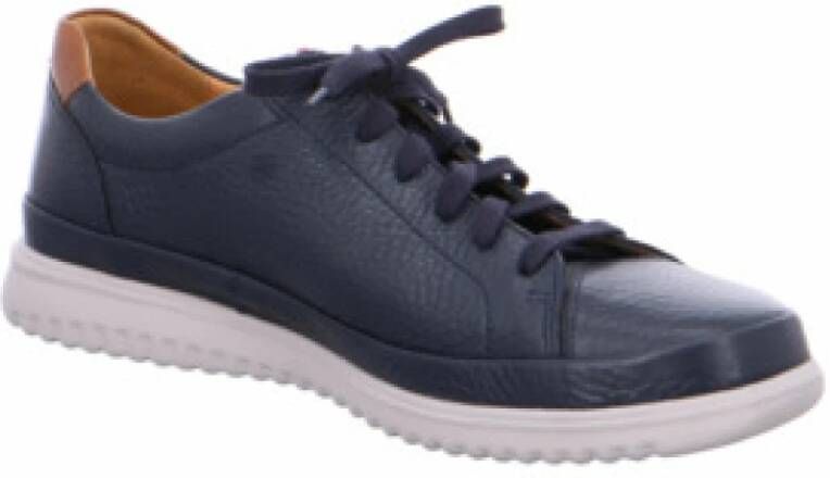 Mephisto Comfort Veterschoenen voor Heren in Marineblauw
