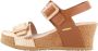 Mephisto Lichtgewicht damesandaal met Soft-Air technologie Brown Dames - Thumbnail 2