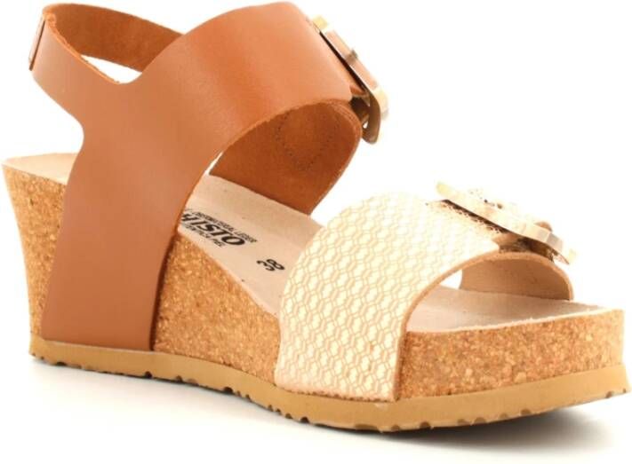 mephisto Dames Lissia Camel Sandalen Brown Dames