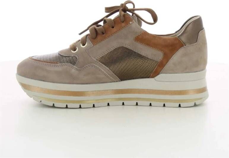 mephisto Damesschoenen Brons Panthea Beige Dames