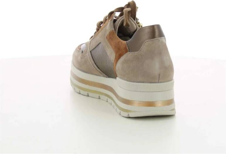 mephisto Damesschoenen Brons Panthea Beige Dames