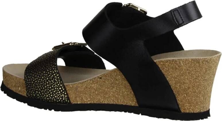 mephisto Elegante Enkellaars Sandaal Black Dames