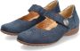 Mephisto Ergonomische Ballerina Blauw Blue Dames - Thumbnail 4