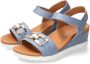 Mephisto Yulia dames sandaal blauw - Thumbnail 4
