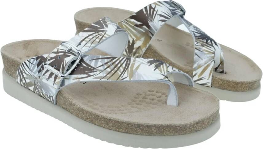 mephisto Flat Sandals Grijs Dames