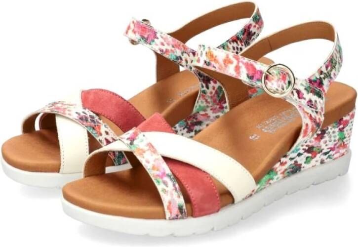 mephisto Flat Sandals Multicolor Dames