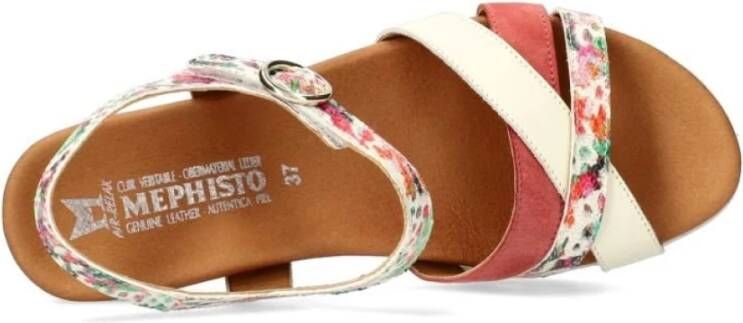 mephisto Flat Sandals Multicolor Dames