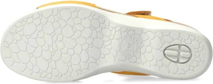 mephisto Flat Sandals Oranje Dames