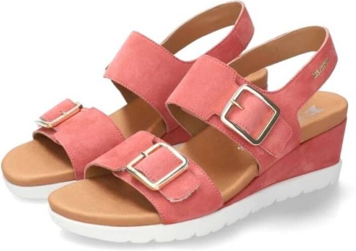 mephisto Flat Sandals Pink Dames