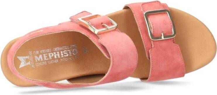 mephisto Flat Sandals Pink Dames