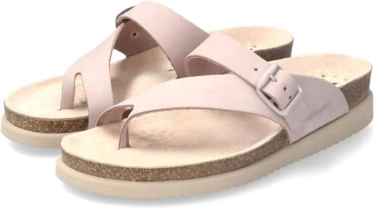mephisto Flat Sandals Roze Dames