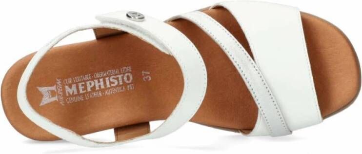 mephisto Flat Sandals Wit Dames