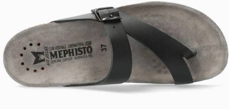 mephisto Flip Flops Zwart Dames