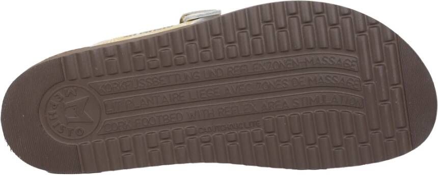 mephisto Gele dames slipper sandaal Yellow Dames