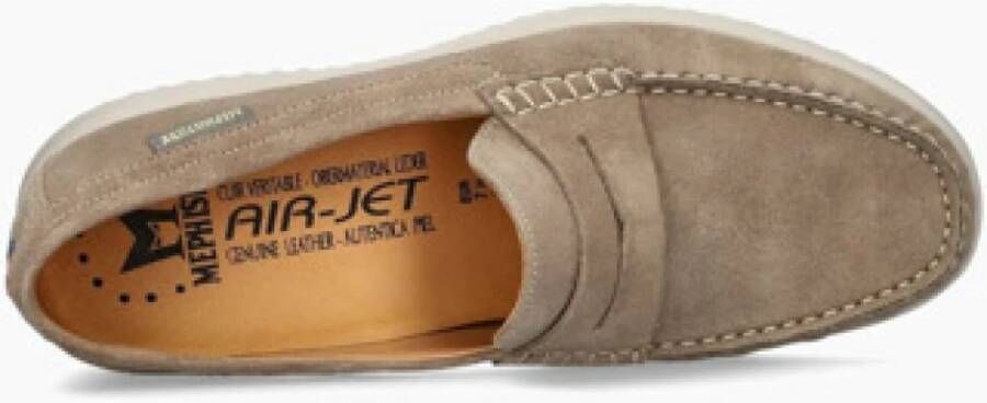 Mephisto Grijze mocassins voor heren