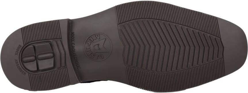 Mephisto Handgemaakte Veterschoen Bruin