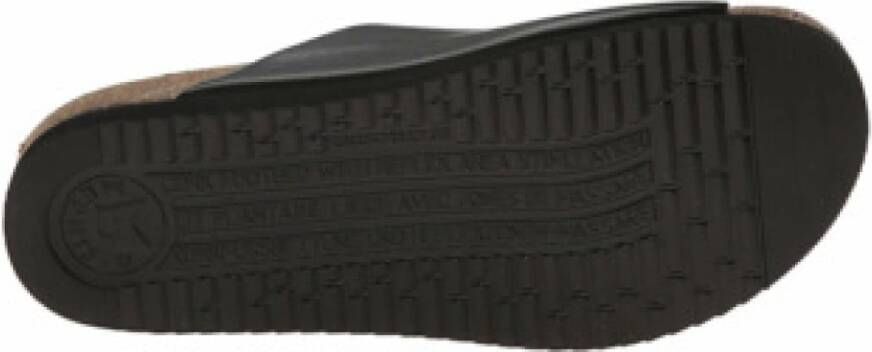 Mephisto Heren Zwarte Slippers