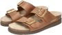 Mephisto Bruine Sandalen met Leren Voering en Rubberen Zool Brown Dames - Thumbnail 19
