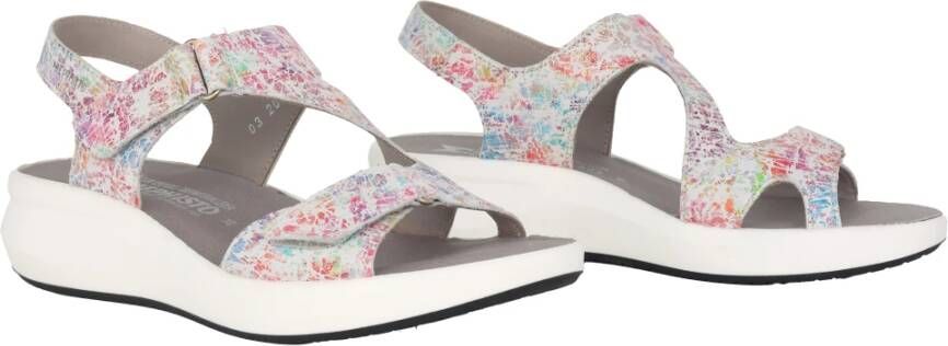 mephisto Kleurrijke Damessandaal Comfortabele Stijl Multicolor Dames