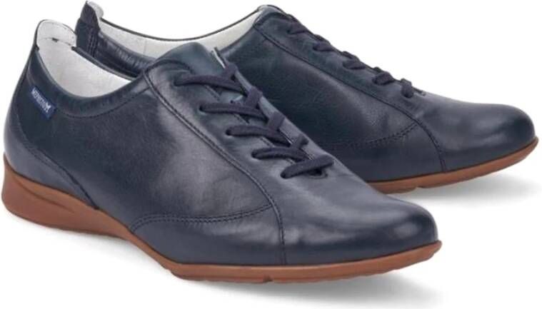 mephisto Laced Shoes Blue Dames