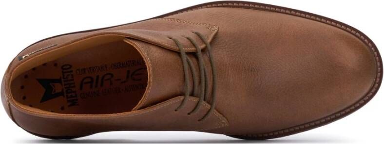mephisto Lichtbruine Herenlaars Brown Heren