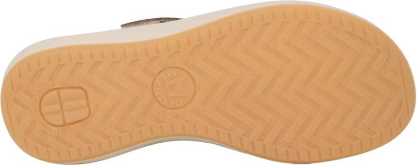 Mephisto Nubuck Leren Sleehak Sandalen