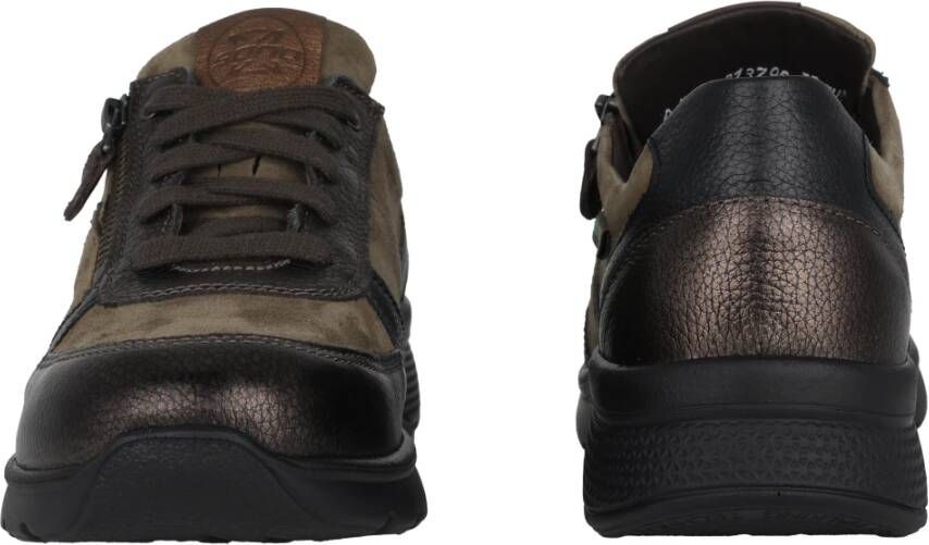 Mephisto Rollende Brede Pasvorm Sneaker Bruin