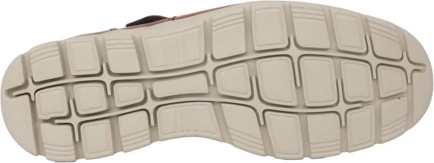 Mephisto Sandalen van leer met brede pasvorm Bruin