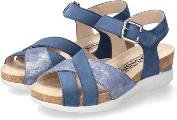 mephisto Sandals Blauw Dames