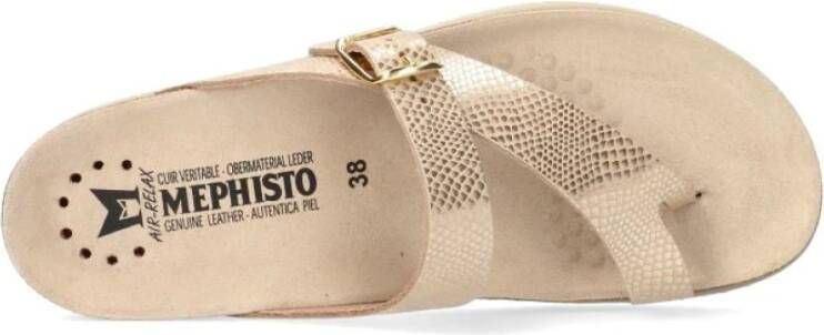 mephisto Sliders Beige Dames
