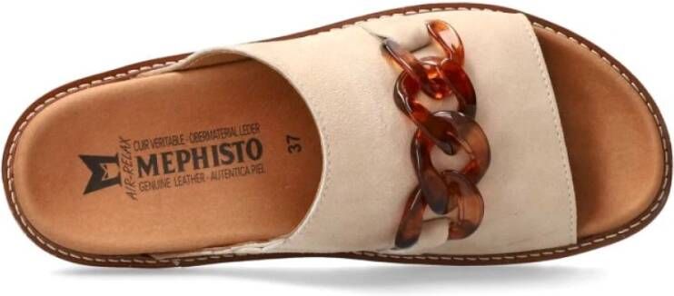 mephisto Sliders Beige Dames