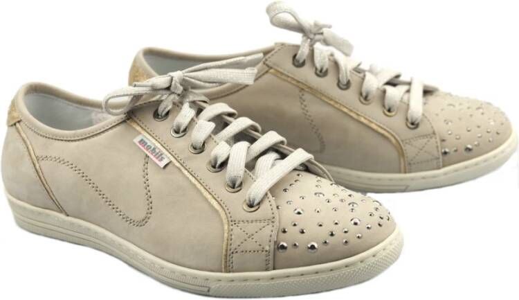 mephisto Sneakers Beige Dames