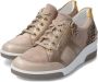 Mephisto Trudie Dames Sneaker Beige Extra Breed - Thumbnail 2