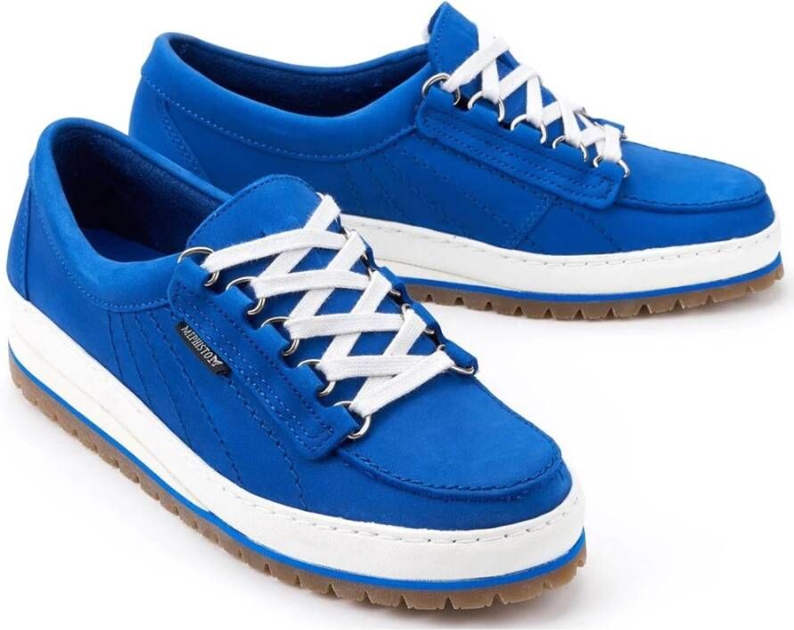 mephisto Sneakers Blauw Dames