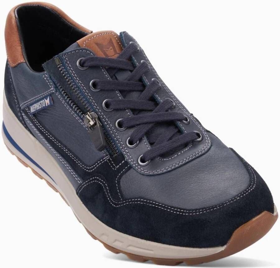 mephisto Sneakers Blauw Heren