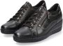 Mephisto Patsy Dames Sneaker Zwart Leer Brede Pasvorm Black Dames - Thumbnail 13