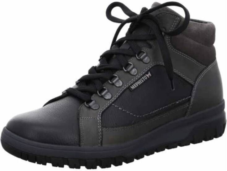 mephisto Veterschoenen Zwart Black Heren