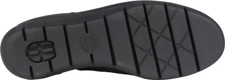 mephisto Warmgevoerde brede pasvorm enkellaars Blauw Blue Dames