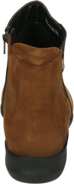 Mephisto Westers stijl cognac leren laars