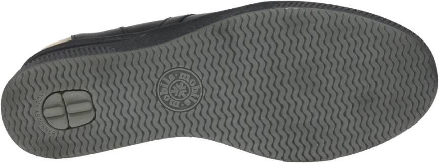 Mephisto Wide Fit Dames Sneakers Zwart