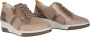 Mephisto Wijde pasvorm beige sneaker voor dames Multicolor Dames - Thumbnail 4