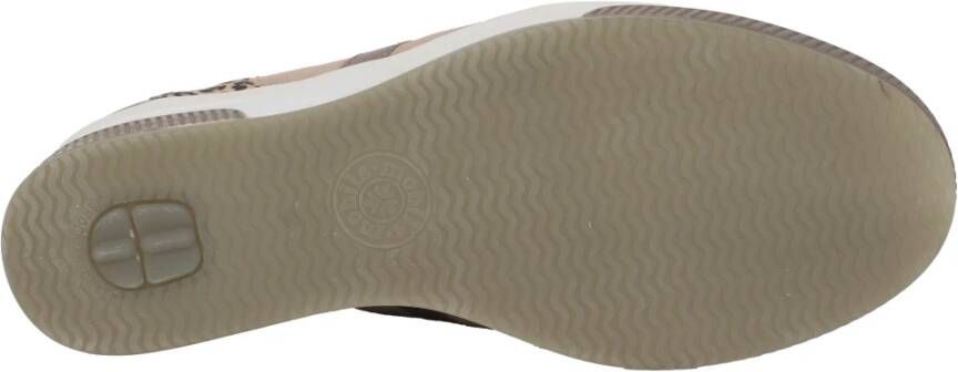 mephisto Wijde pasvorm beige sneaker voor dames Multicolor Dames