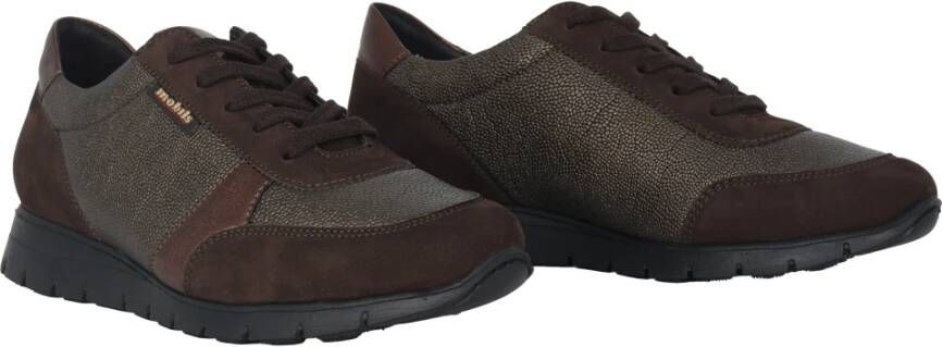 mephisto Wijde Pasvorm Bruine Sneaker Dalilha Multicolor Dames