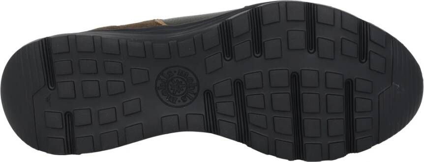 mephisto Wijde Pasvorm Groene Sneaker Koop nu! Multicolor Heren