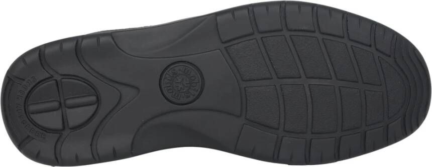 Mephisto Wijde pasvorm Velcro Sneaker Zwart
