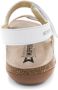 Mephisto AGAVE SILK Volwassenen Platte sandalenDames Sandalen Wit beige - Thumbnail 11