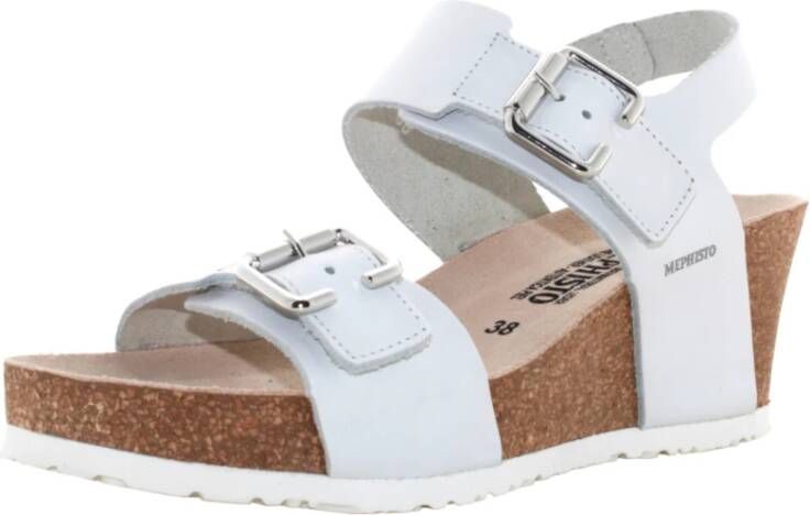 mephisto Witte Lissandra Sandalen White Dames