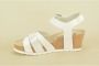 Mephisto Witte Sandalen. Kurkstijl. White Dames - Thumbnail 5