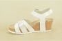 Mephisto Witte Sandalen. Kurkstijl. White Dames - Thumbnail 4